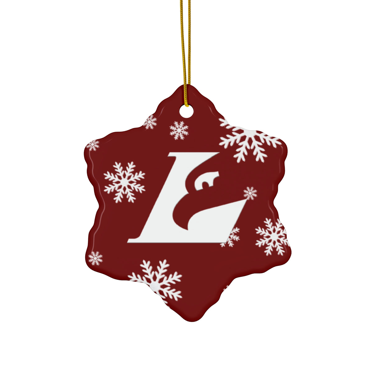 UW La Crosse Ceramic Ornaments