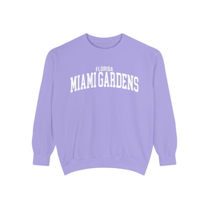 Miami Gardens Florida Comfort Colors Sweatshirt