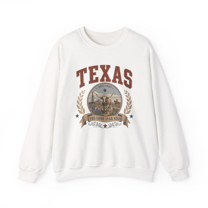 Vintage Texas - The Lone Star State Crewneck Sweatshirt