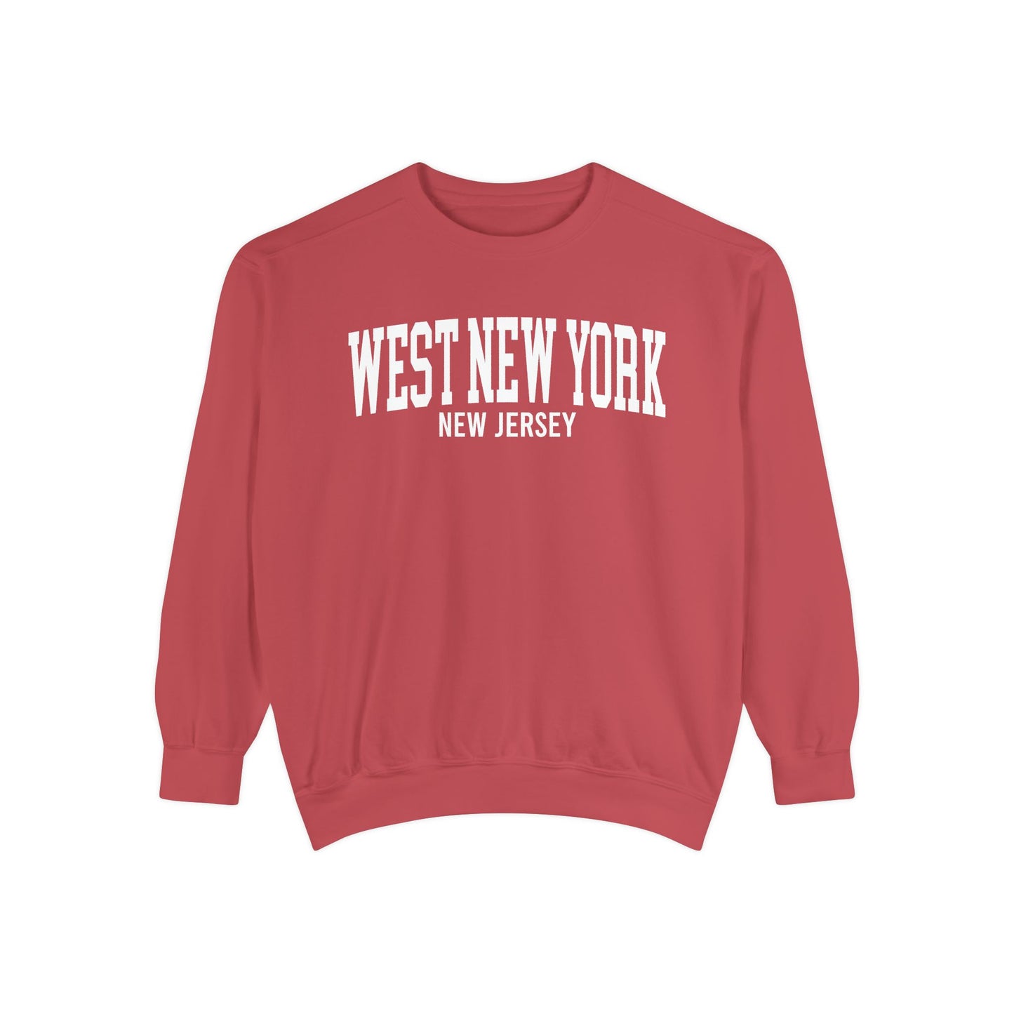 West New York Jersey Comfort Colors Sweatshirt