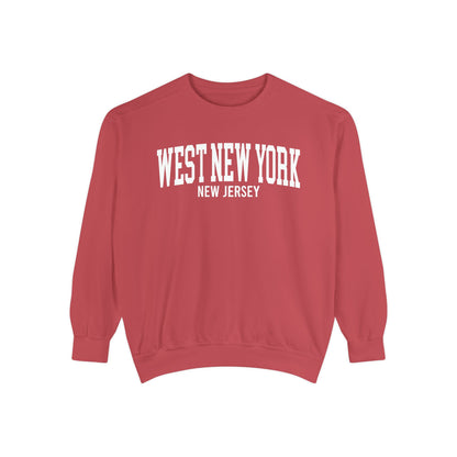 West New York Jersey Comfort Colors Sweatshirt