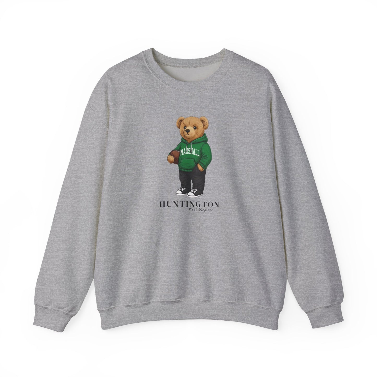 Huntington, West Virginia Teddy Bear Crewneck Sweatshirt