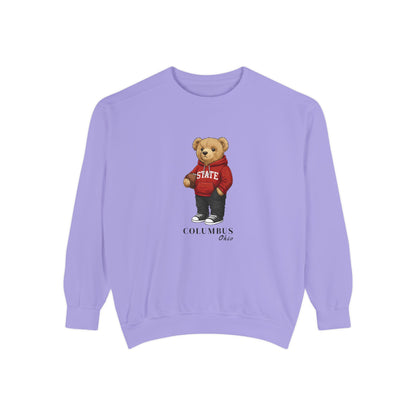 Columbus, Ohio Teddy Bear Comfort Colors Sweatshirt