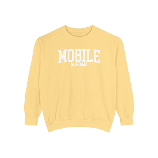 Mobile Alabama Comfort Colors Sweatshirt