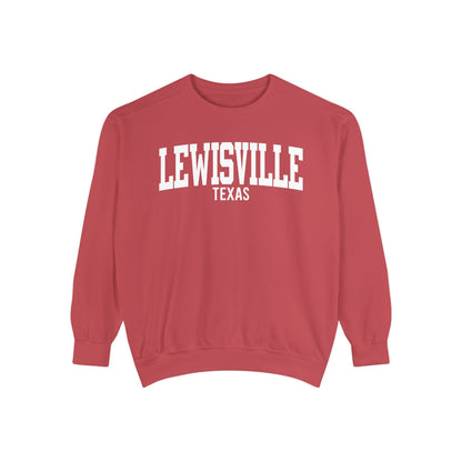 Lewisville Texas Comfort Colors Sweatshirt