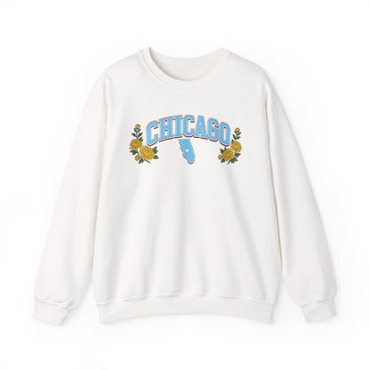 Chicago Floral Sweatshirt