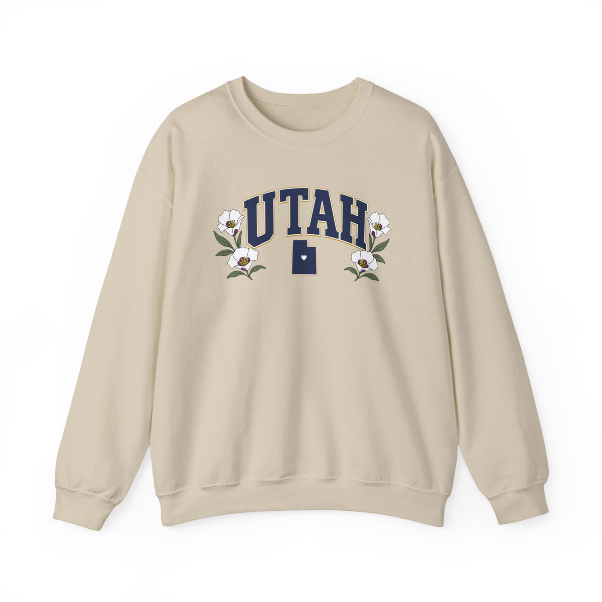 Utah Floral Sweatshirt