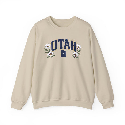Utah Floral Sweatshirt