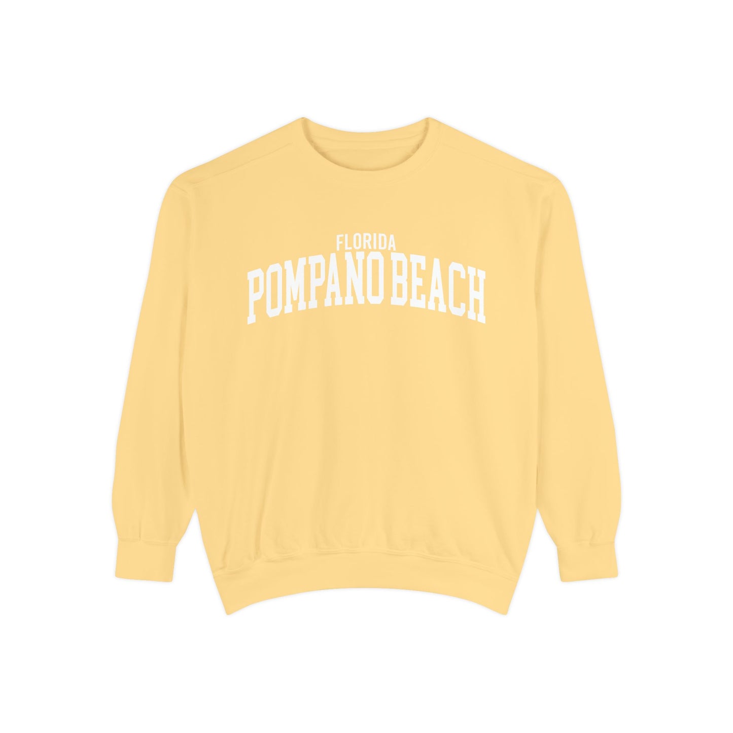 Pompano Beach Florida Comfort Colors Sweatshirt