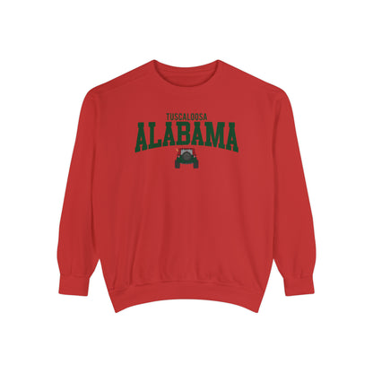 Tuscaloosa Alabama Jeep Comfort Colors Sweatshirt