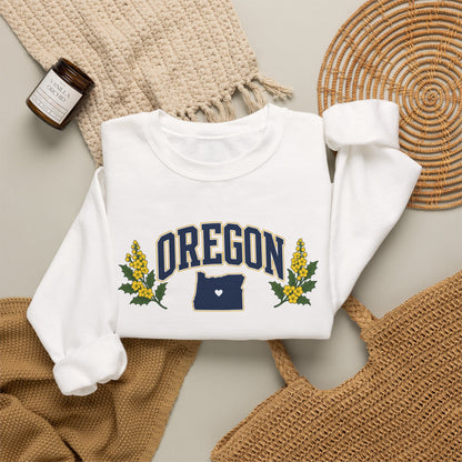 Oregon Floral Sweatshirt