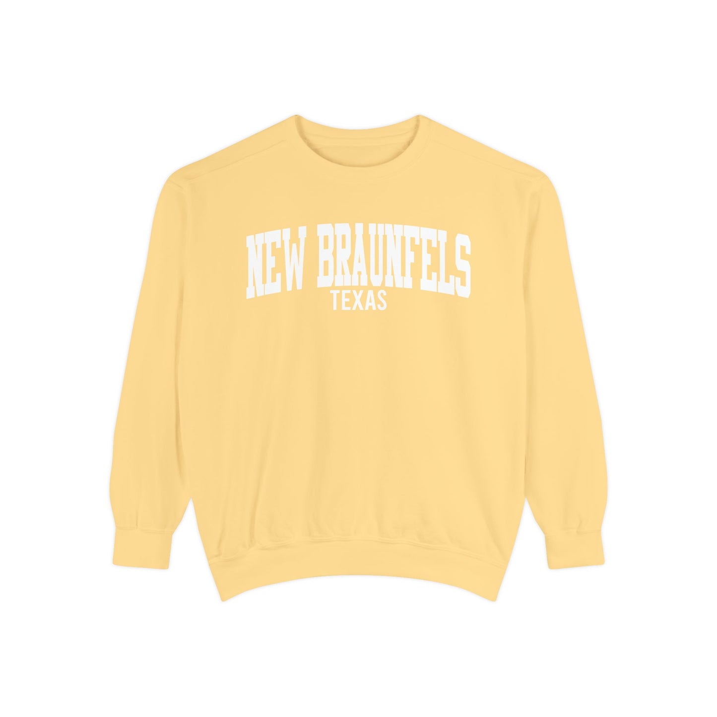 New Braunfels Texas Comfort Colors Sweatshirt