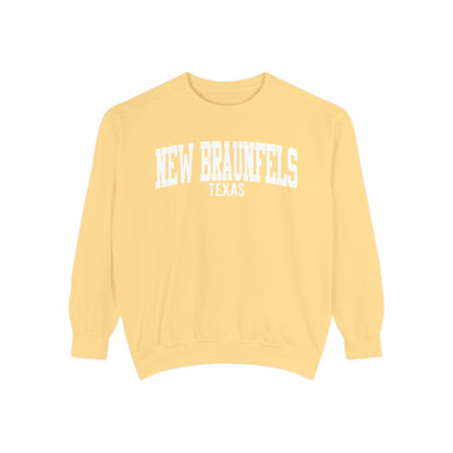 New Braunfels Texas Comfort Colors Sweatshirt