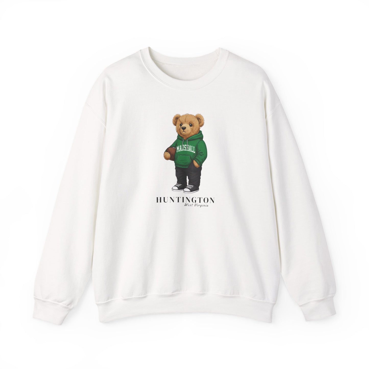 Huntington, West Virginia Teddy Bear Crewneck Sweatshirt