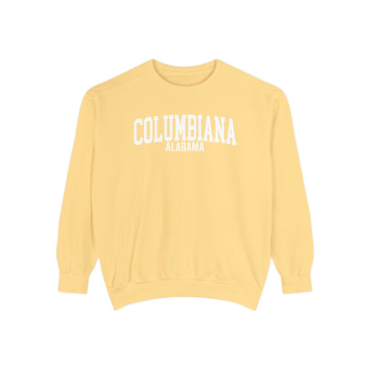 Columbiana Alabama Comfort Colors Sweatshirt