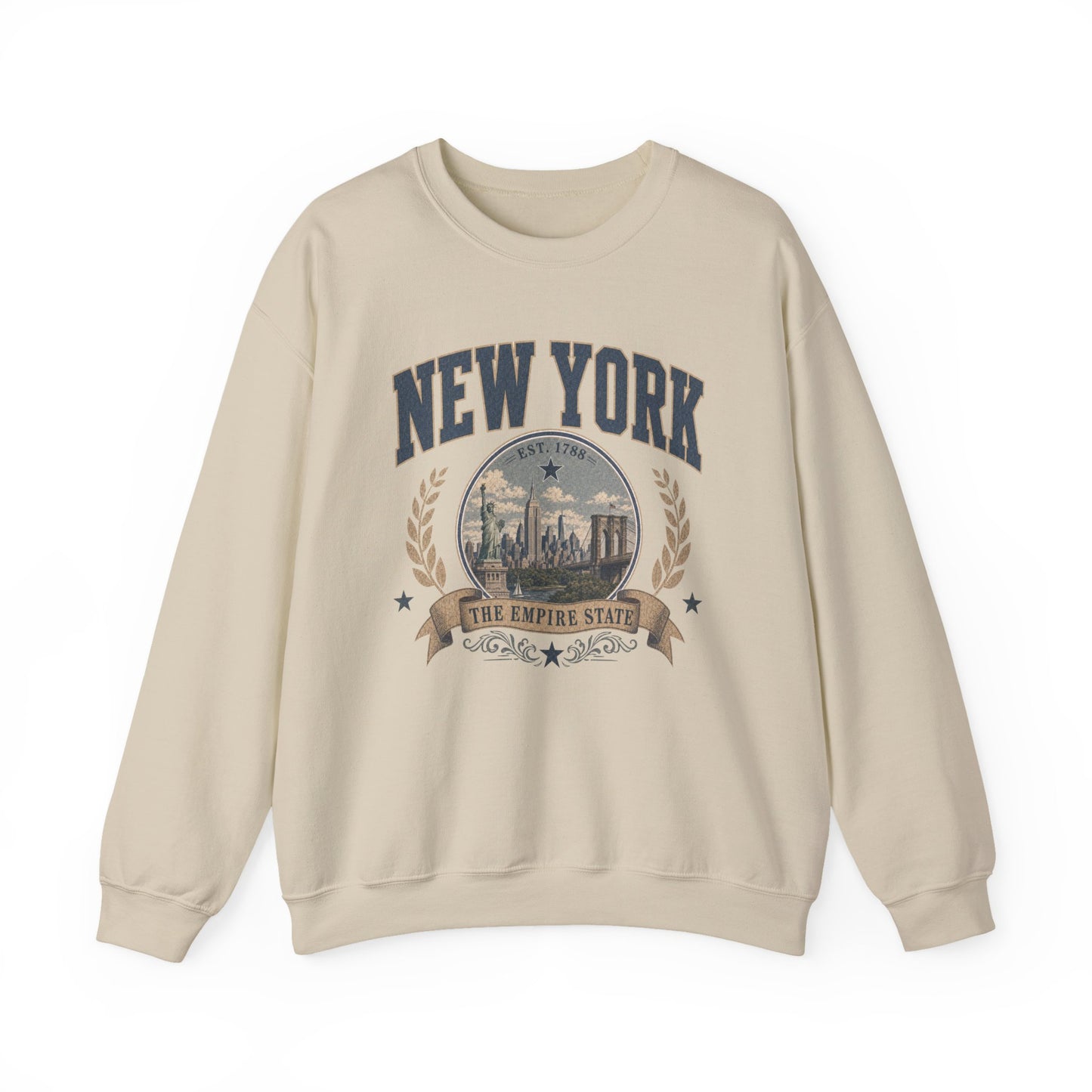 Vintage New York - The Empire State Crewneck Sweatshirt