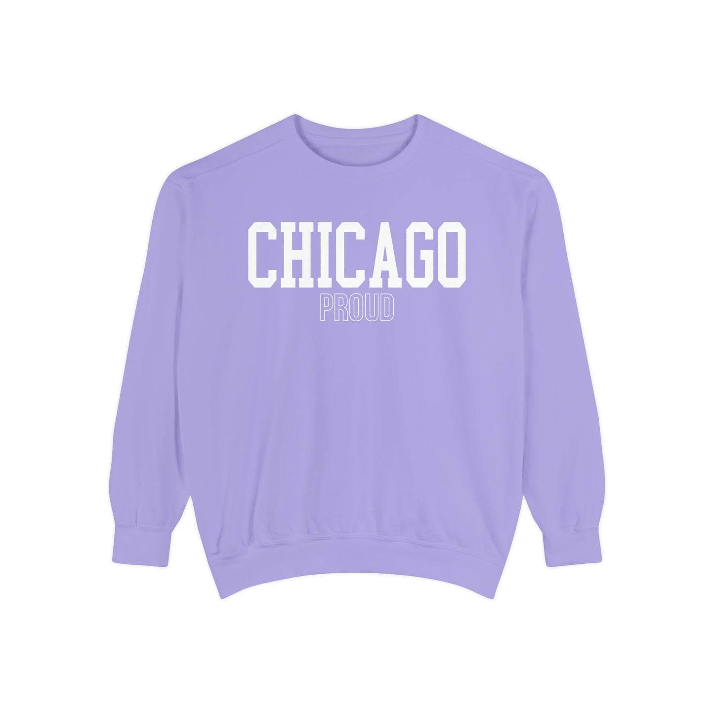 Chicago Proud Comfort Colors Sweatshirt