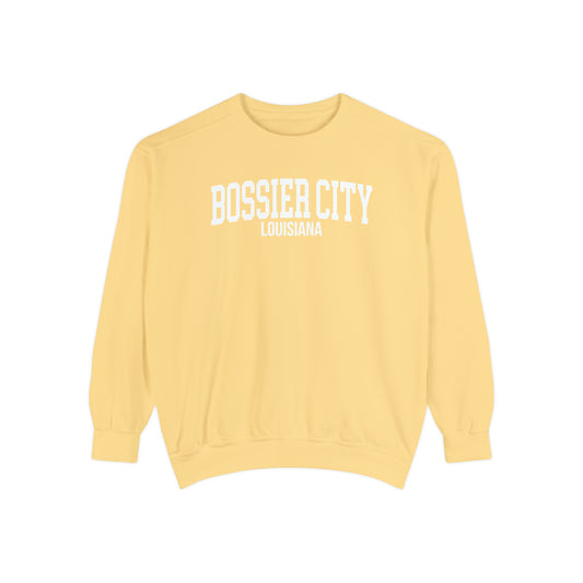 Bossier City Louisiana Comfort Colors Sweatshirt