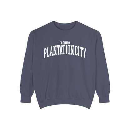 Plantation City Florida Comfort Colors Sweatshirt