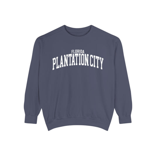 Plantation City Florida Comfort Colors Sweatshirt