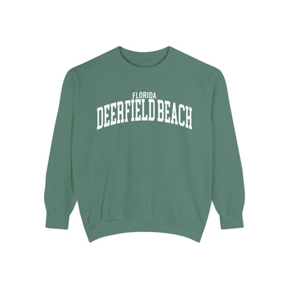 Deerfield Beach Florida Comfort Colors Sweatshirt