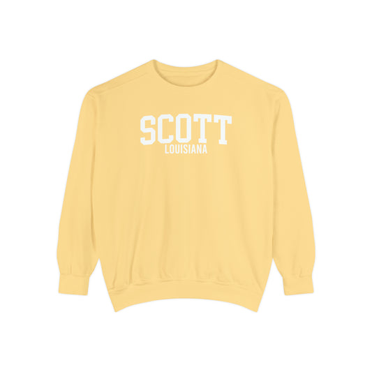 Scott Louisiana Comfort Colors Sweatshirt