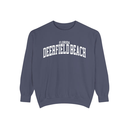 Deerfield Beach Florida Comfort Colors Sweatshirt