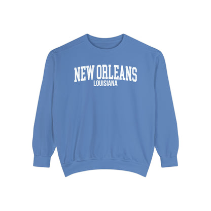 New Orleans Louisiana Comfort Colors Sweatshirt
