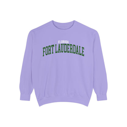 Fort Lauderdale Florida Comfort Colors Sweatshirt