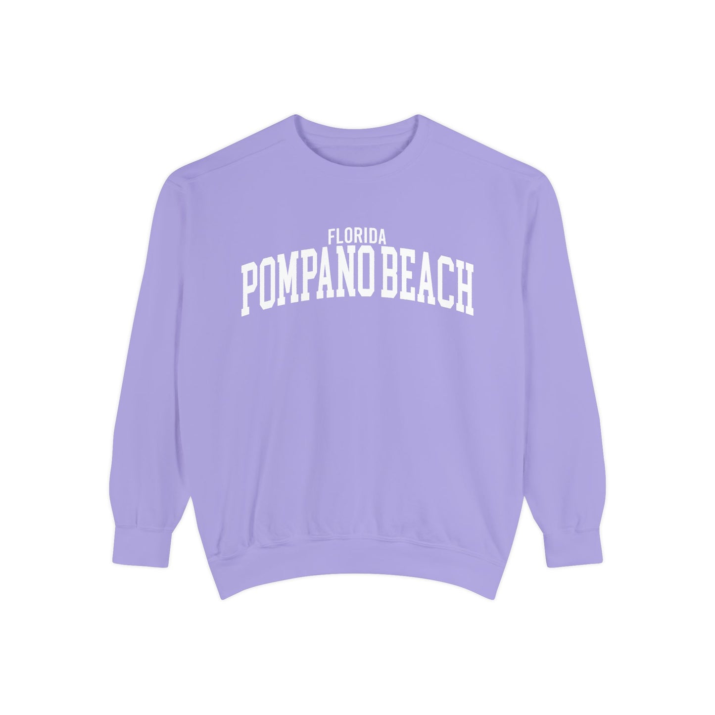 Pompano Beach Florida Comfort Colors Sweatshirt