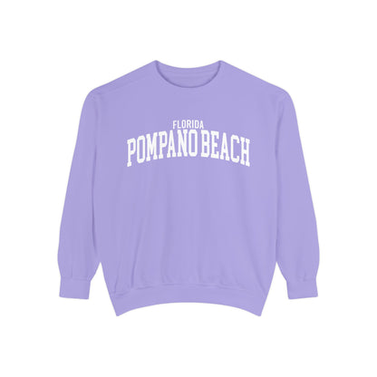 Pompano Beach Florida Comfort Colors Sweatshirt