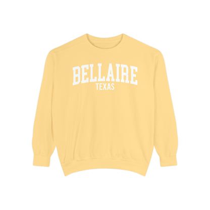 Bellaire Texas Comfort Colors Sweatshirt