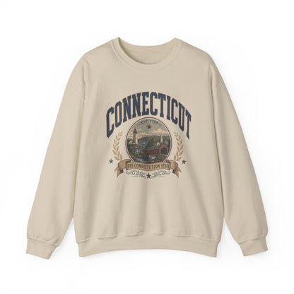 Vintage Connecticut Crewneck Sweatshirt