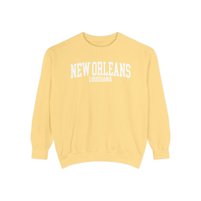 New Orleans Louisiana Comfort Colors Sweatshirt