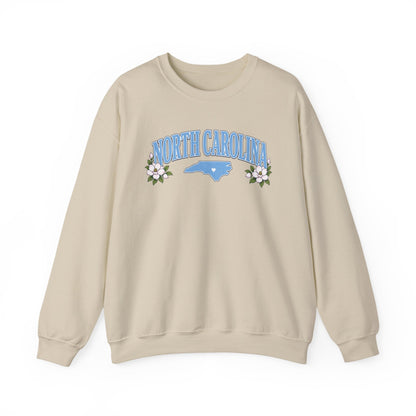 North Carolina Floral Sweatshirt