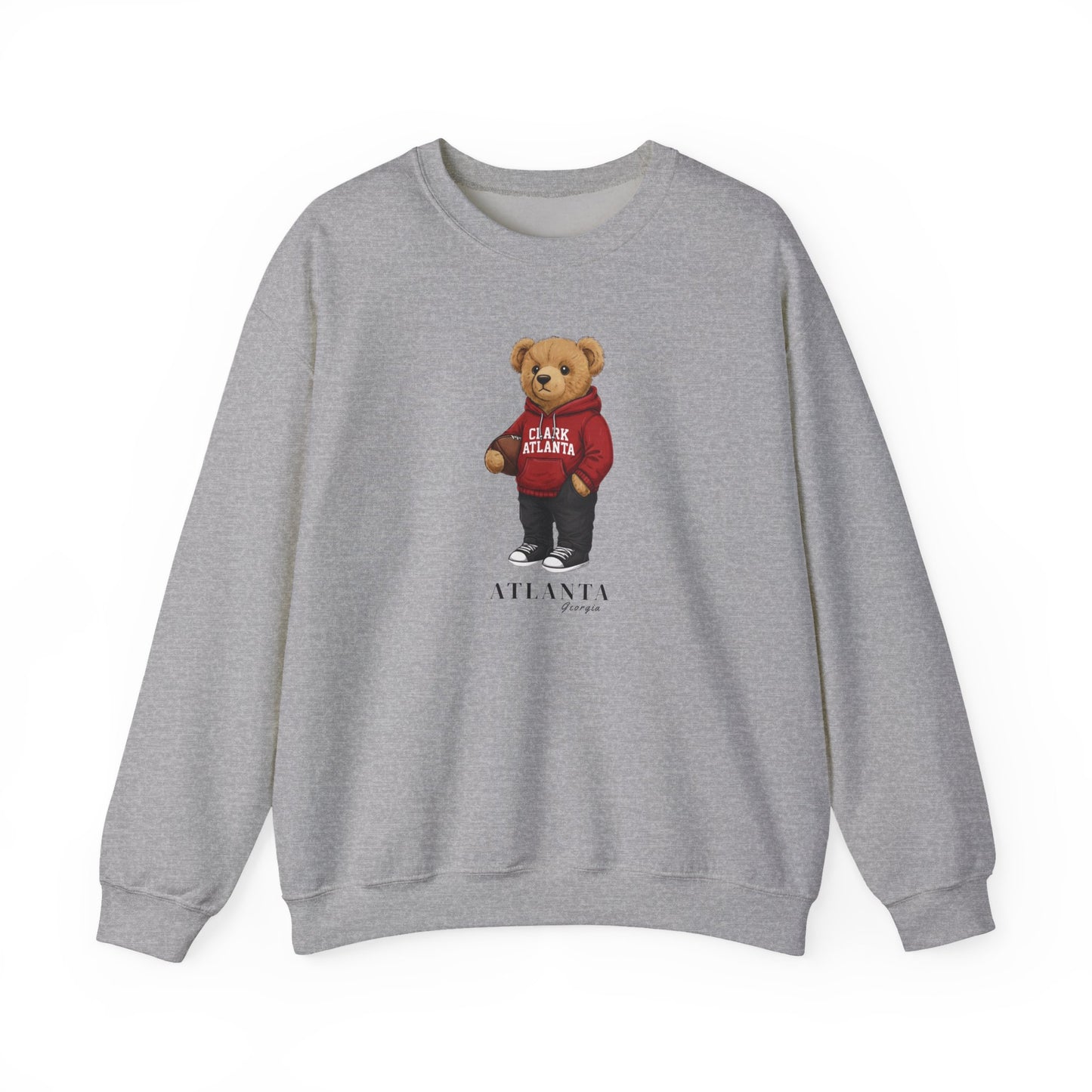 Atlanta, Georgia Teddy Bear Crewneck Sweatshirt