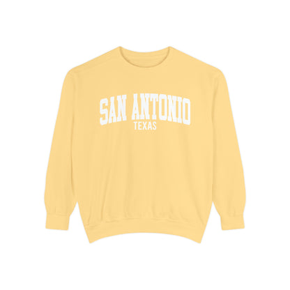 San Antonio Texas Comfort Colors Sweatshirt