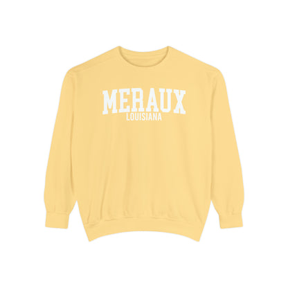 Meraux Louisiana Comfort Colors Sweatshirt