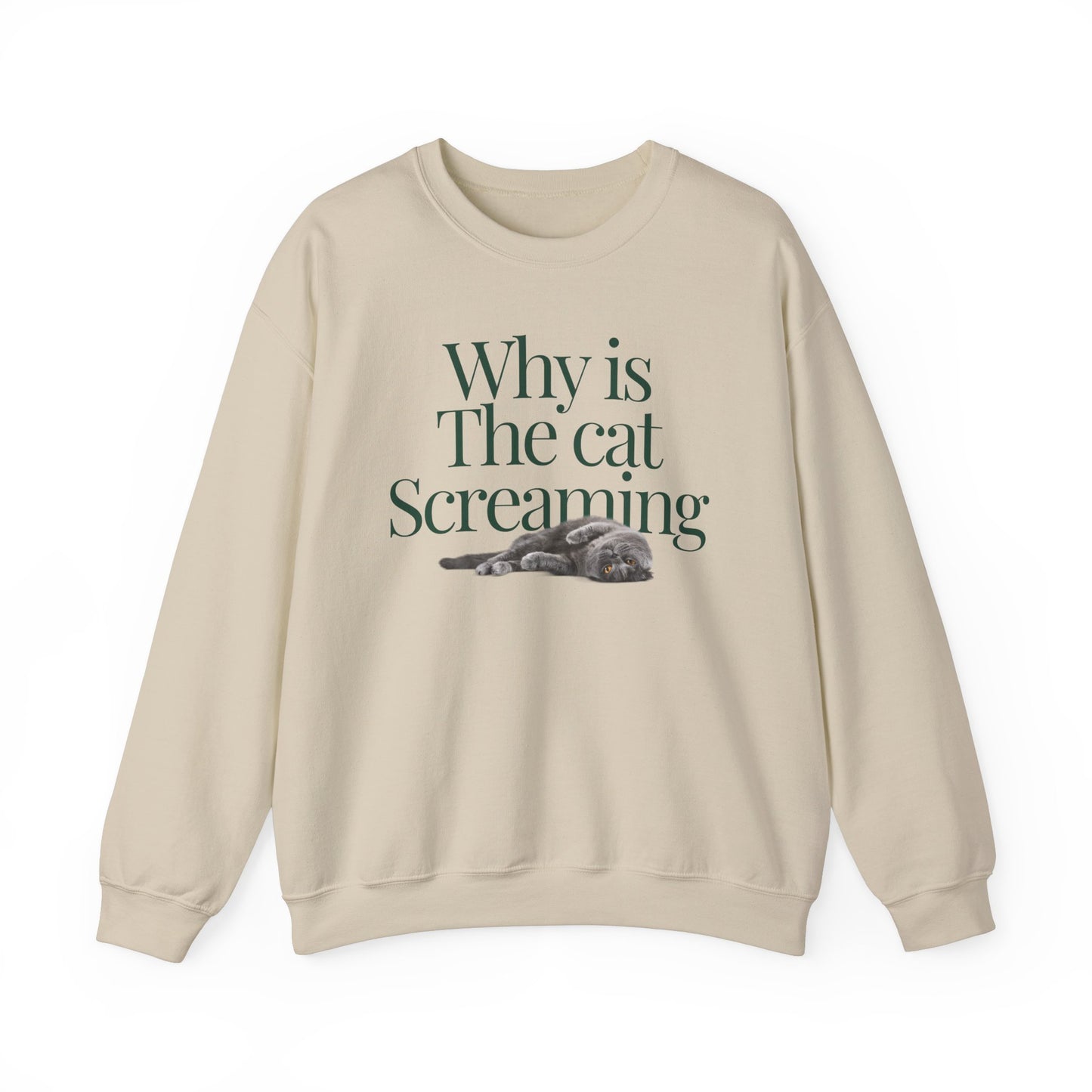 Why is the Cat Screaming Sweatshirt