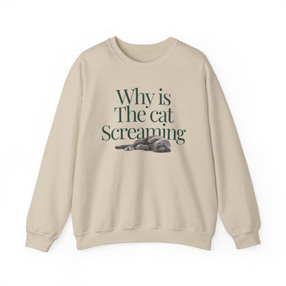 Why is the Cat Screaming Sweatshirt