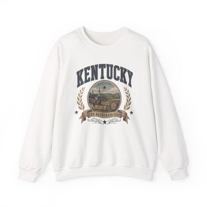 Vintage Kentucky - The Bluegrass State Crewneck Sweatshirt