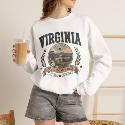 Vintage Virginia - Old Dominion Crewneck Sweatshirt