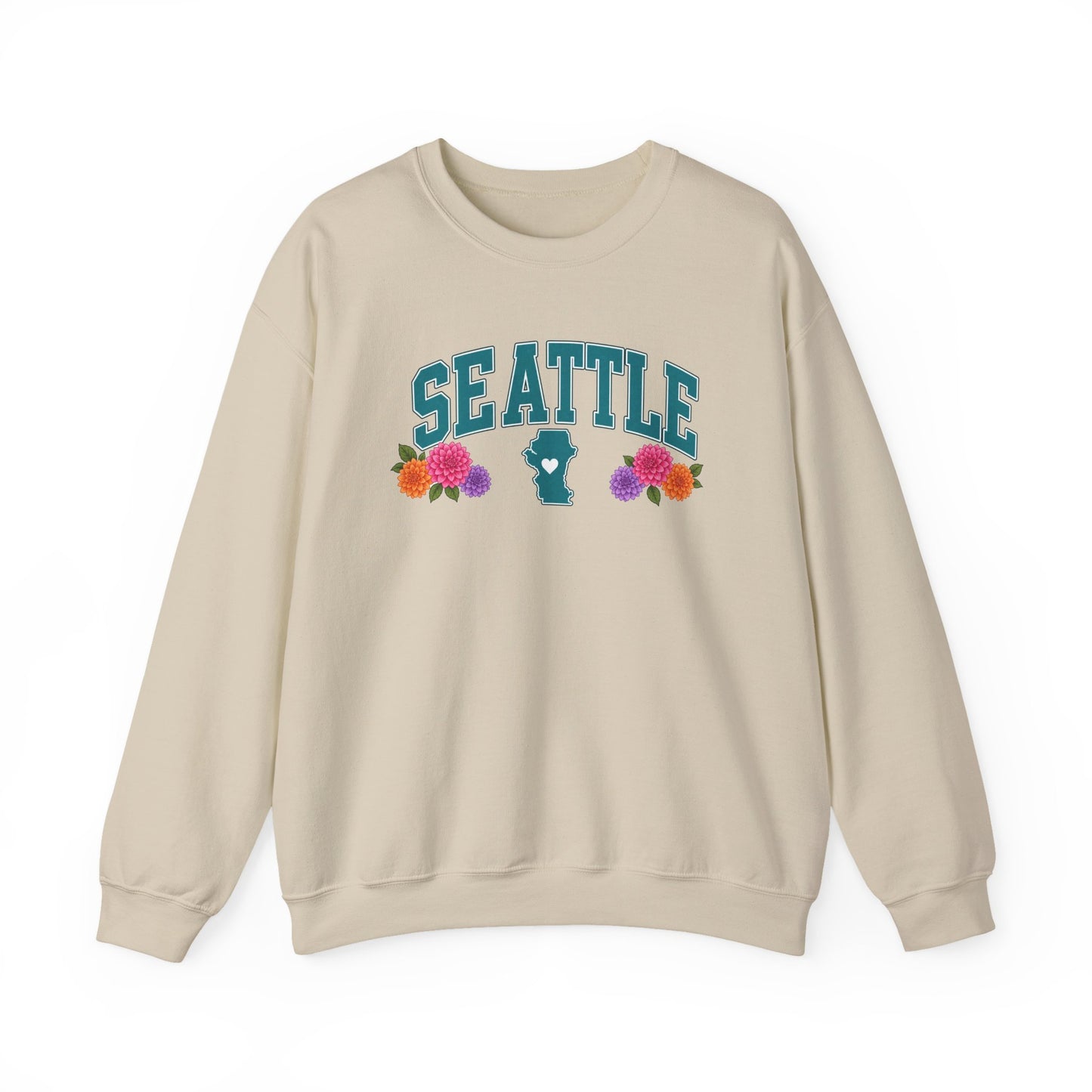 Seattle Floral Sweatshirt