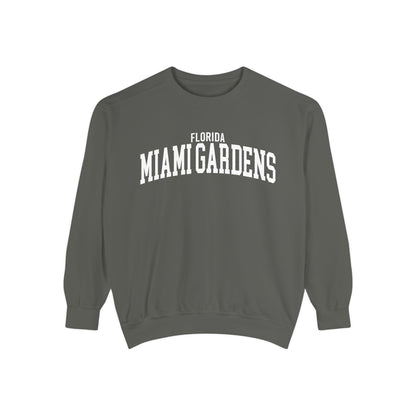 Miami Gardens Florida Comfort Colors Sweatshirt