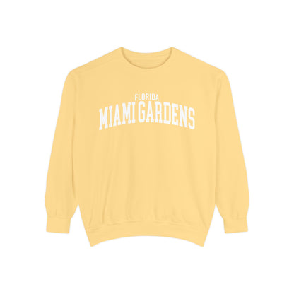 Miami Gardens Florida Comfort Colors Sweatshirt