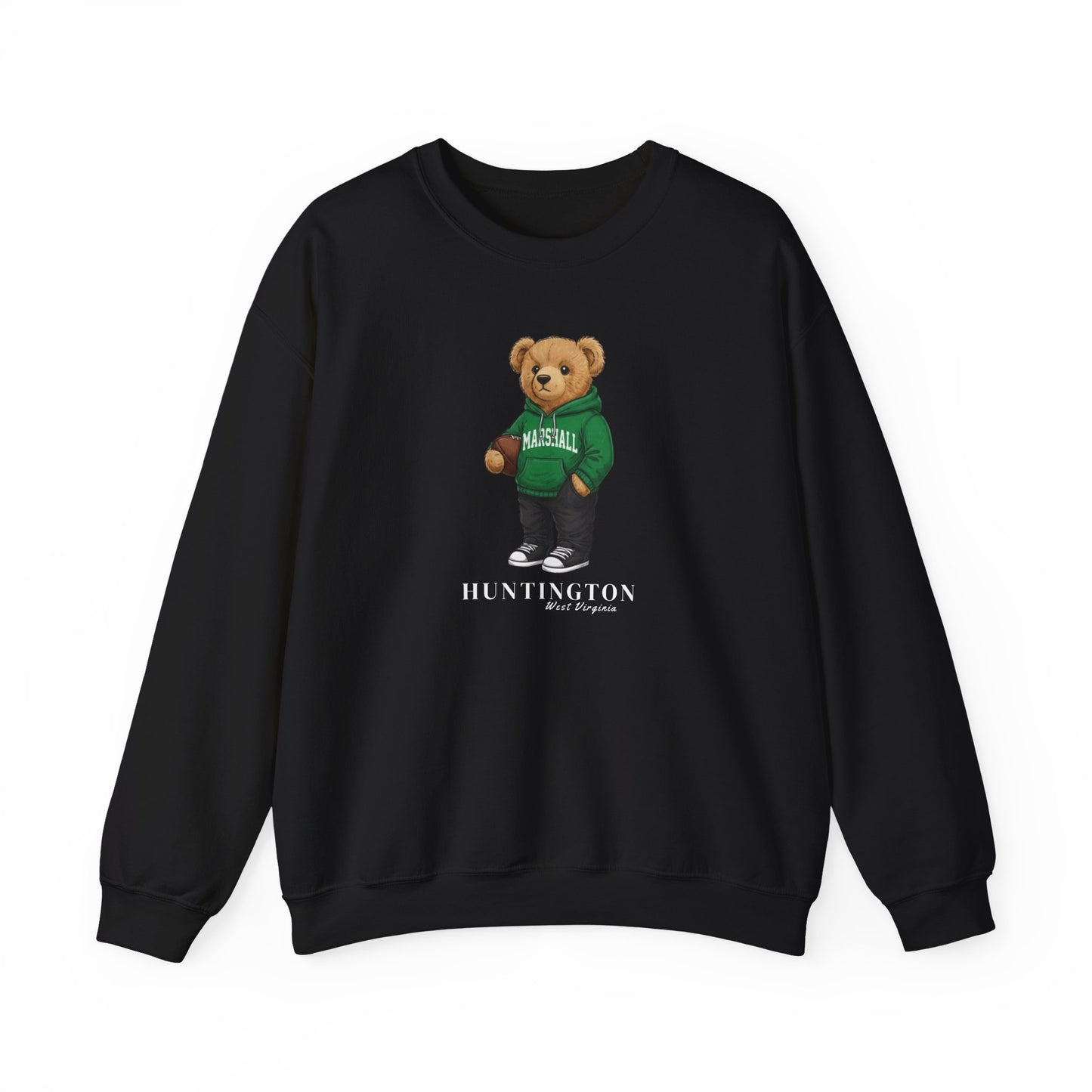 Huntington, West Virginia Teddy Bear Crewneck Sweatshirt