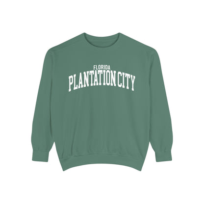 Plantation City Florida Comfort Colors Sweatshirt