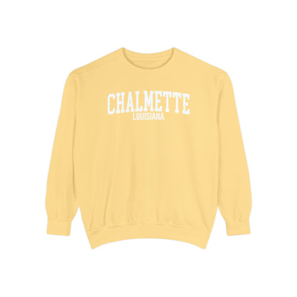 Chalmette Louisiana Comfort Colors Sweatshirt