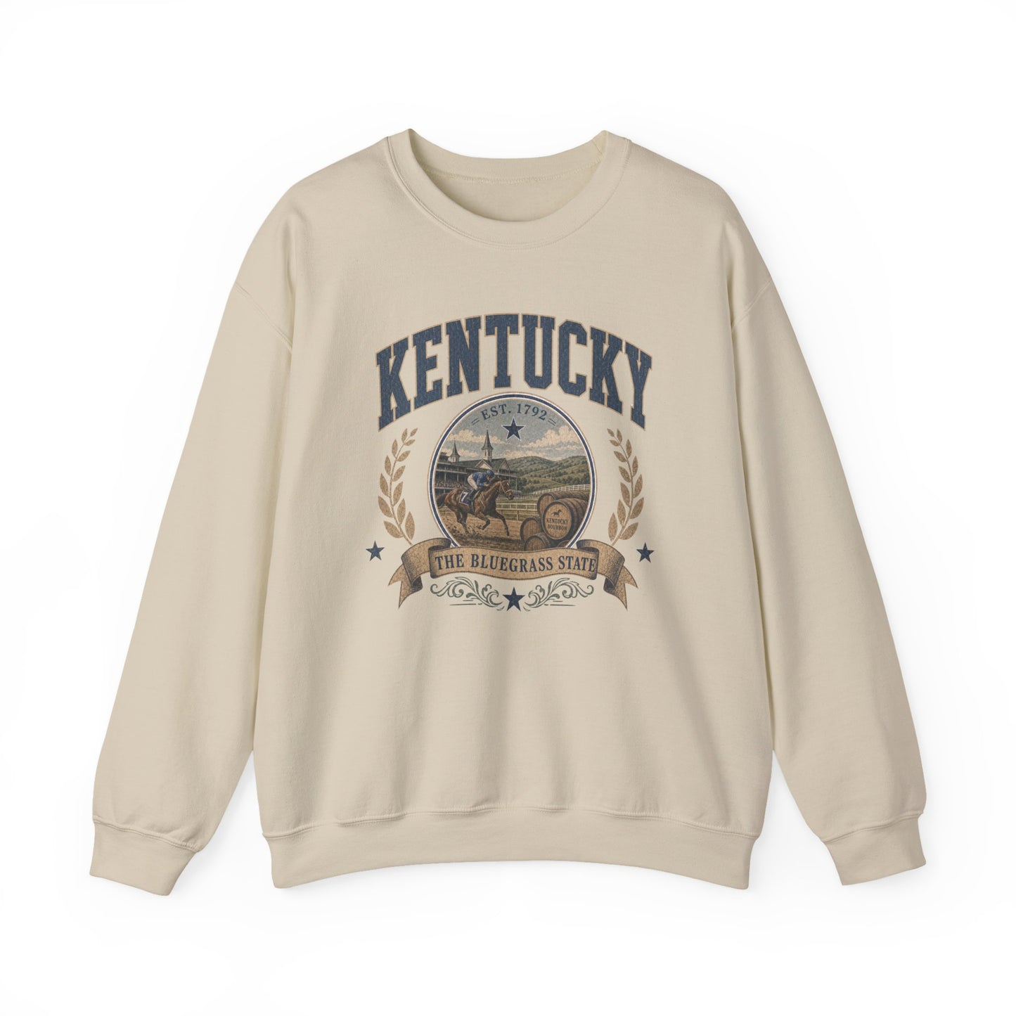 Vintage Kentucky - The Bluegrass State Crewneck Sweatshirt