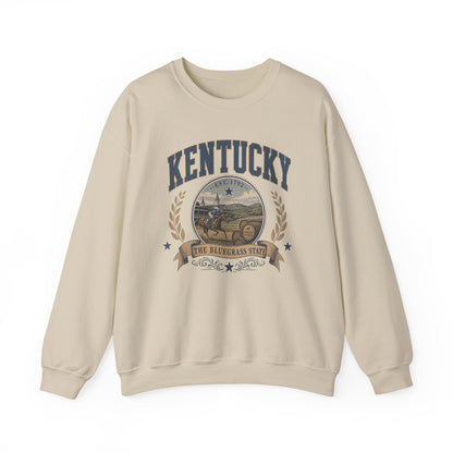 Vintage Kentucky - The Bluegrass State Crewneck Sweatshirt